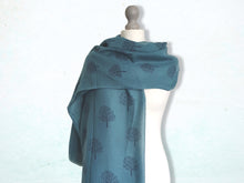 Load image into Gallery viewer, Mulberry Tree Scarf - Teal
