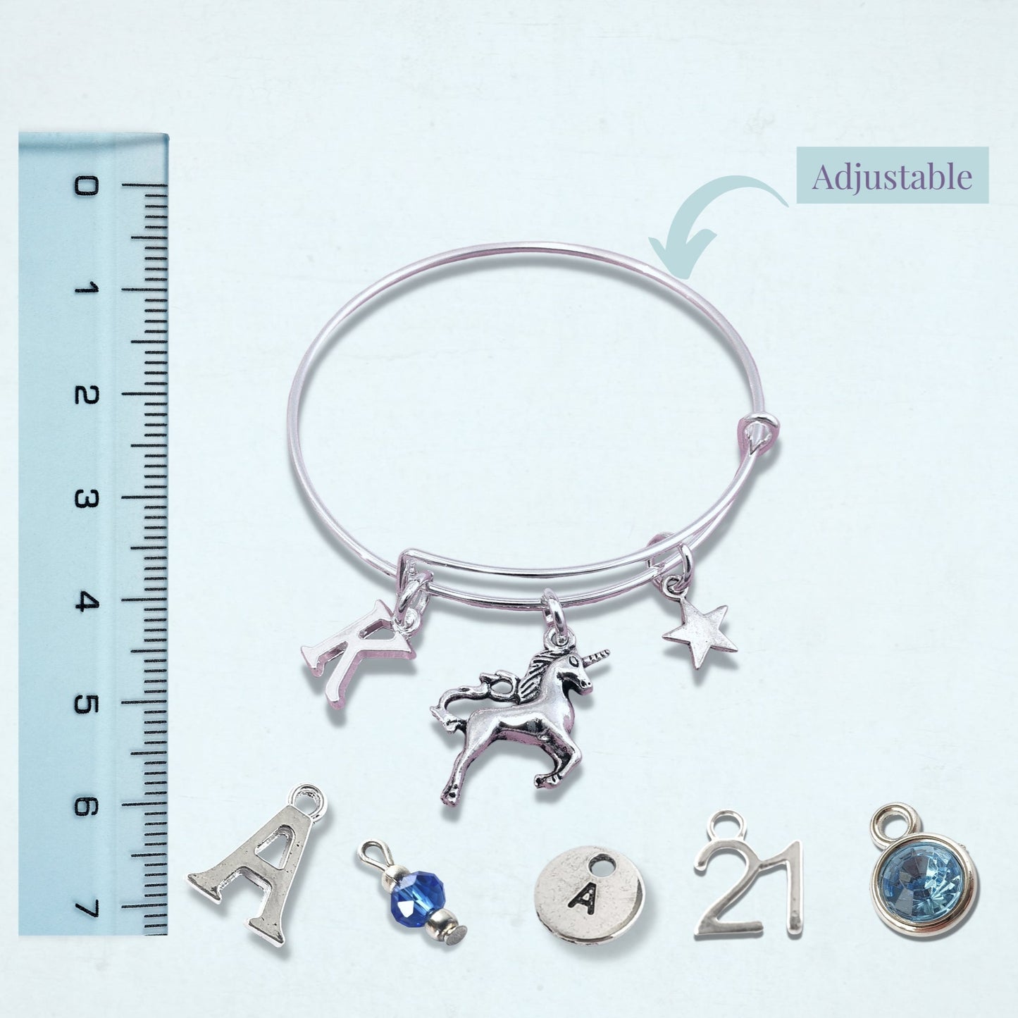 Unicorn Lover Bracelet - Silver