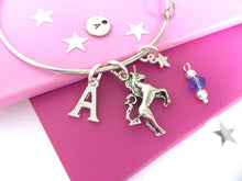 Load image into Gallery viewer, Unicorn Lover Bracelet - Silver
