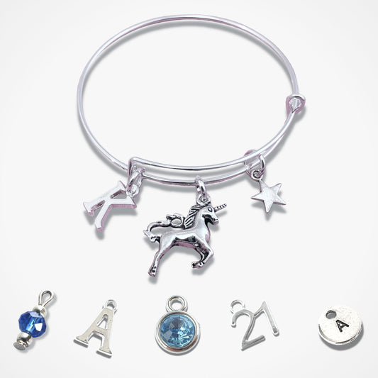 Unicorn Lover Bracelet - Silver