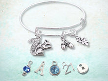 Load image into Gallery viewer, Squirrel Bangle - Silver
