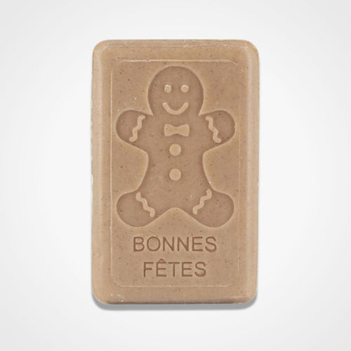 125g French Marseille Soap Bonhomme Pain Epices Gingerbread Man