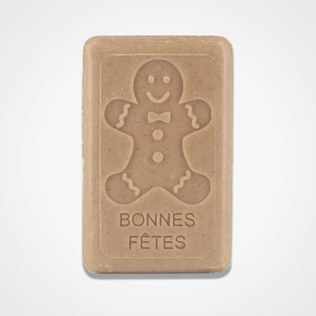 125g French Marseille Soap Bonhomme Pain Epices Gingerbread Man