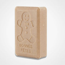 Load image into Gallery viewer, 125g French Marseille Soap Bonhomme Pain Epices Gingerbread Man
