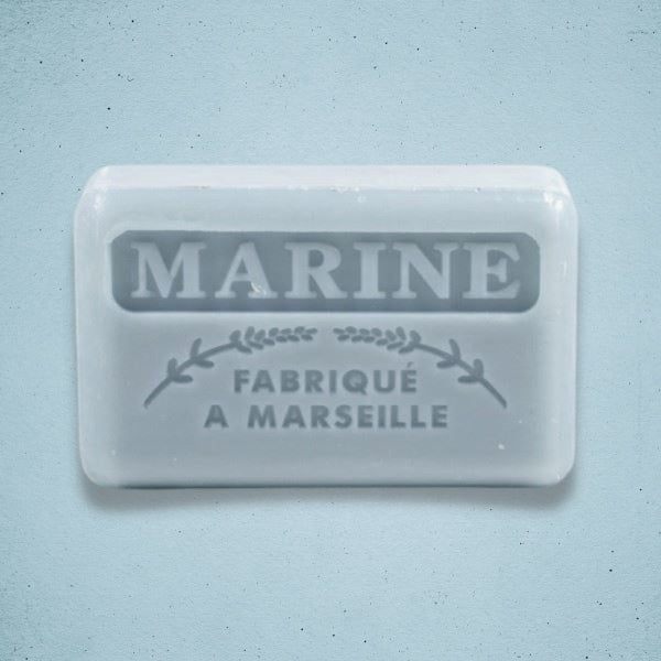 125g French Marseille Soap Marine Navy