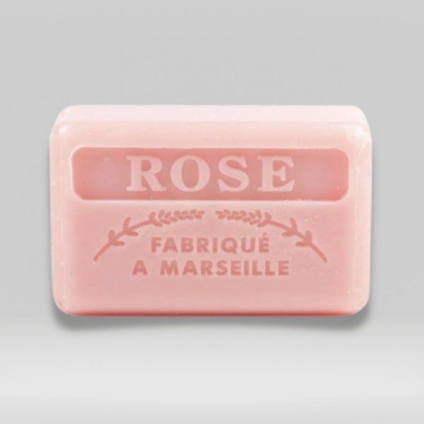 125g French Marseille Soap Rose