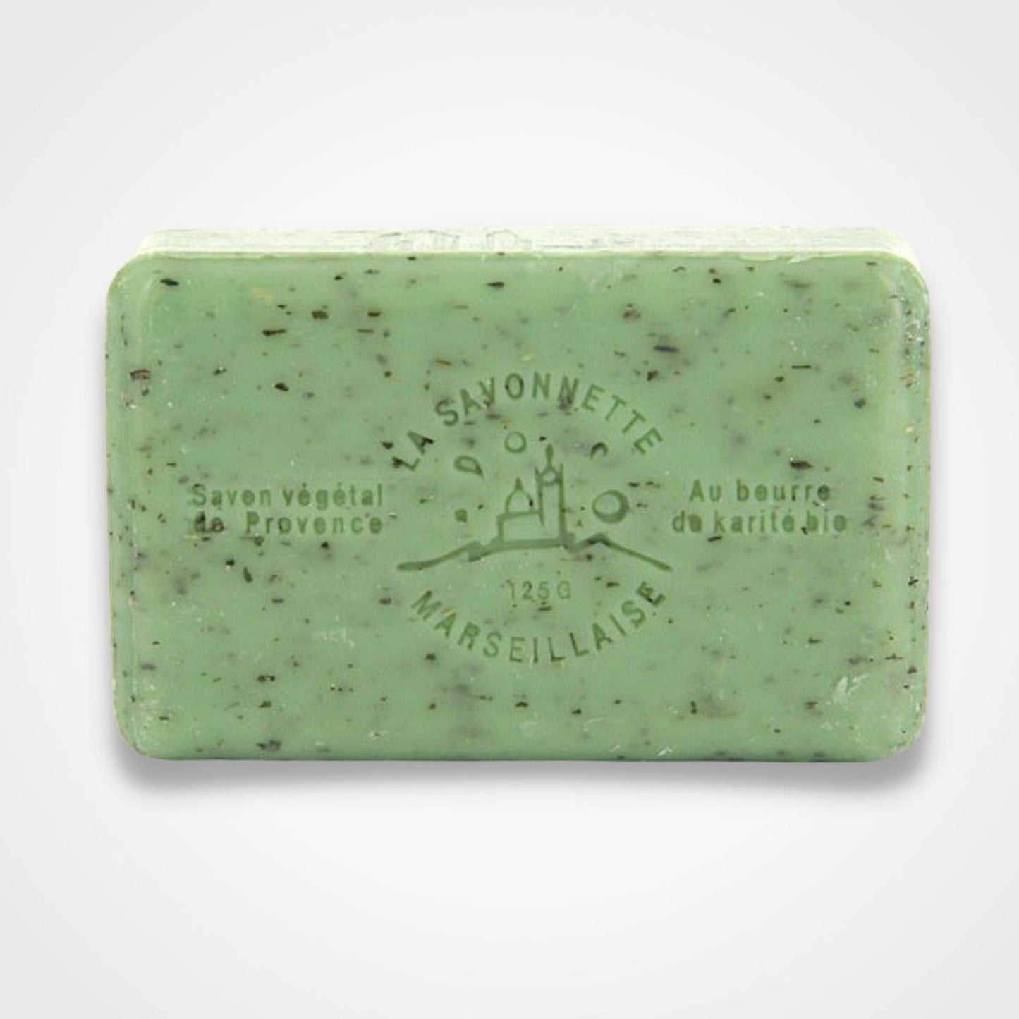 125g French Marseille Soap Verveine Broye Crushed Verbena