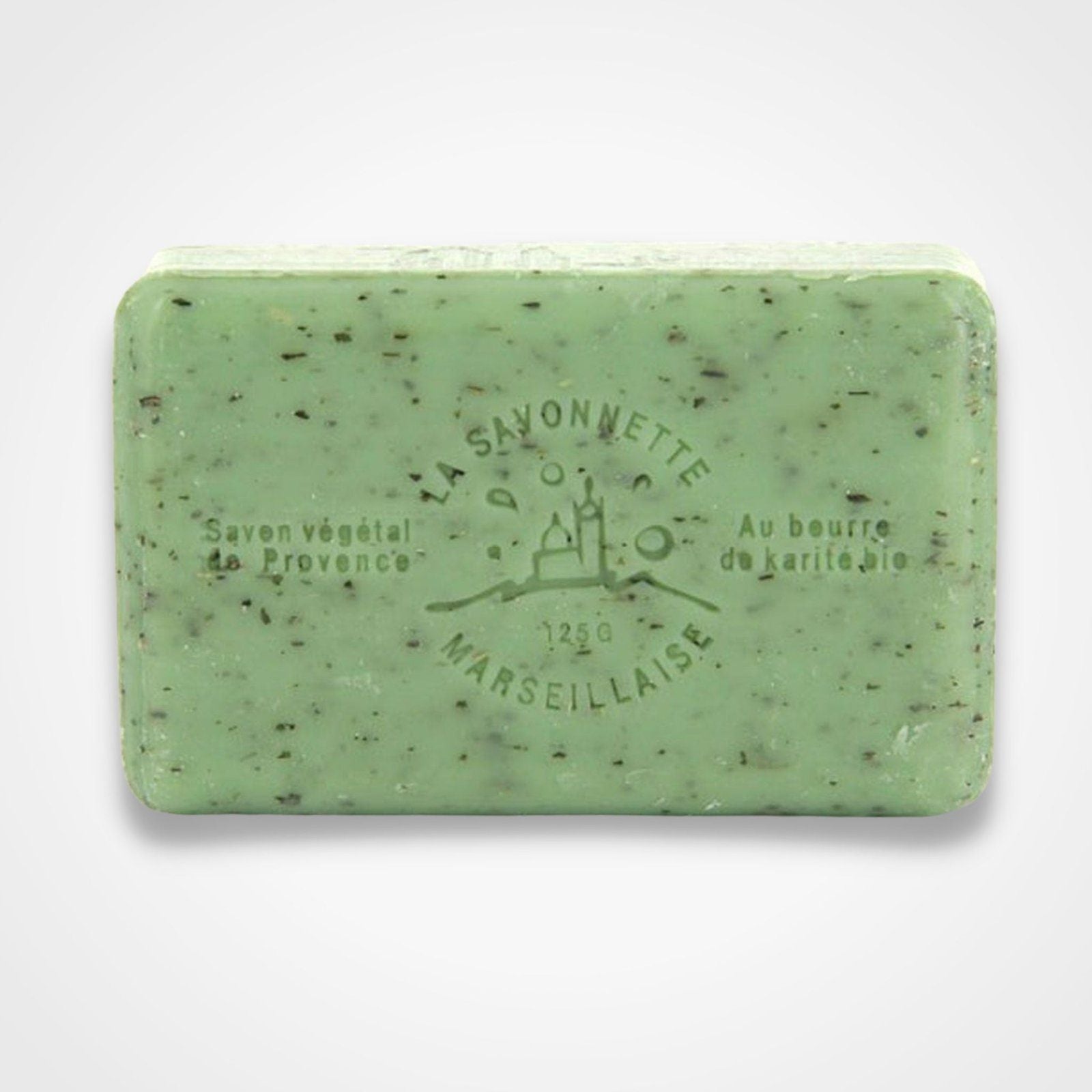 125g French Marseille Soap Verveine Broye Crushed Verbena