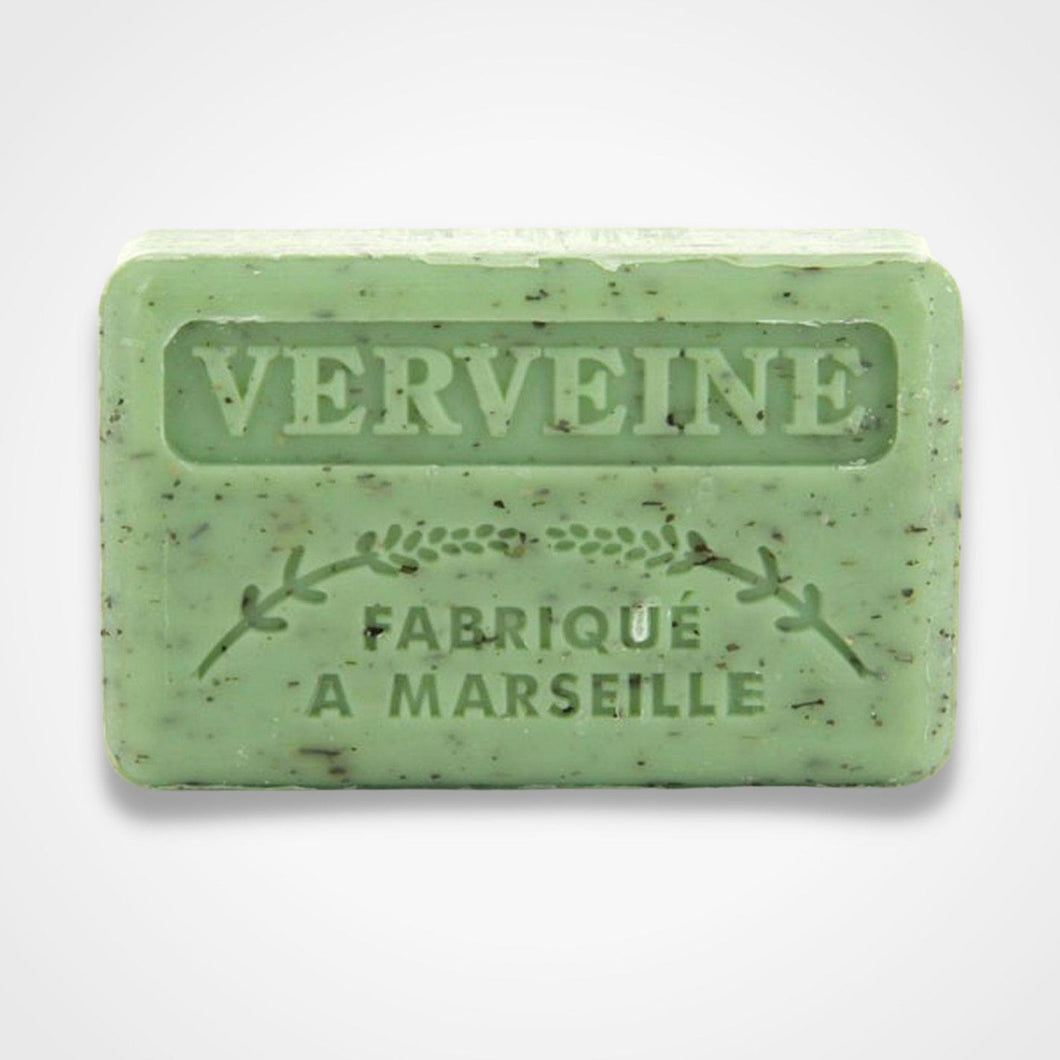 125g French Marseille Soap Verveine Broye Crushed Verbena