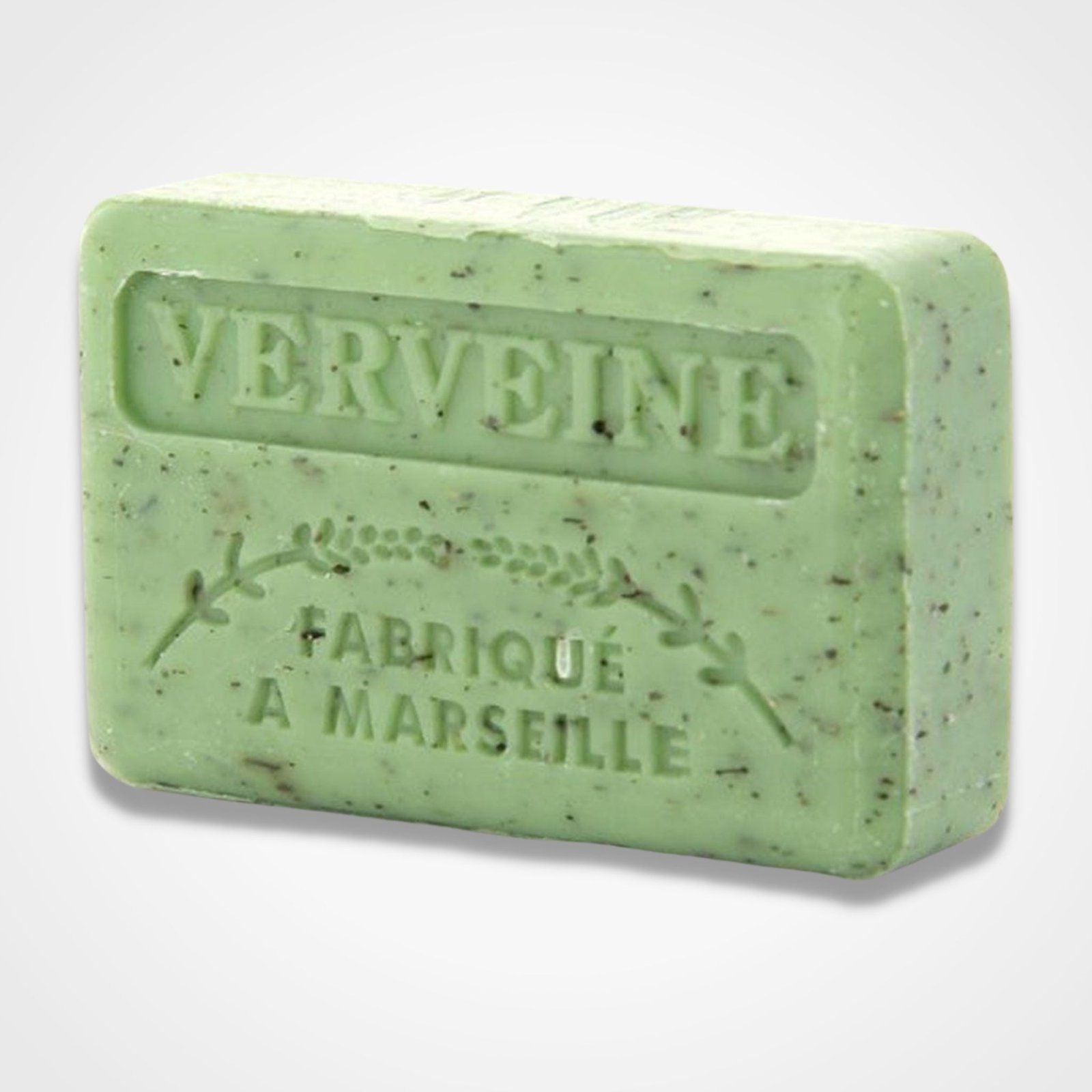 125g French Marseille Soap Verveine Broye Crushed Verbena