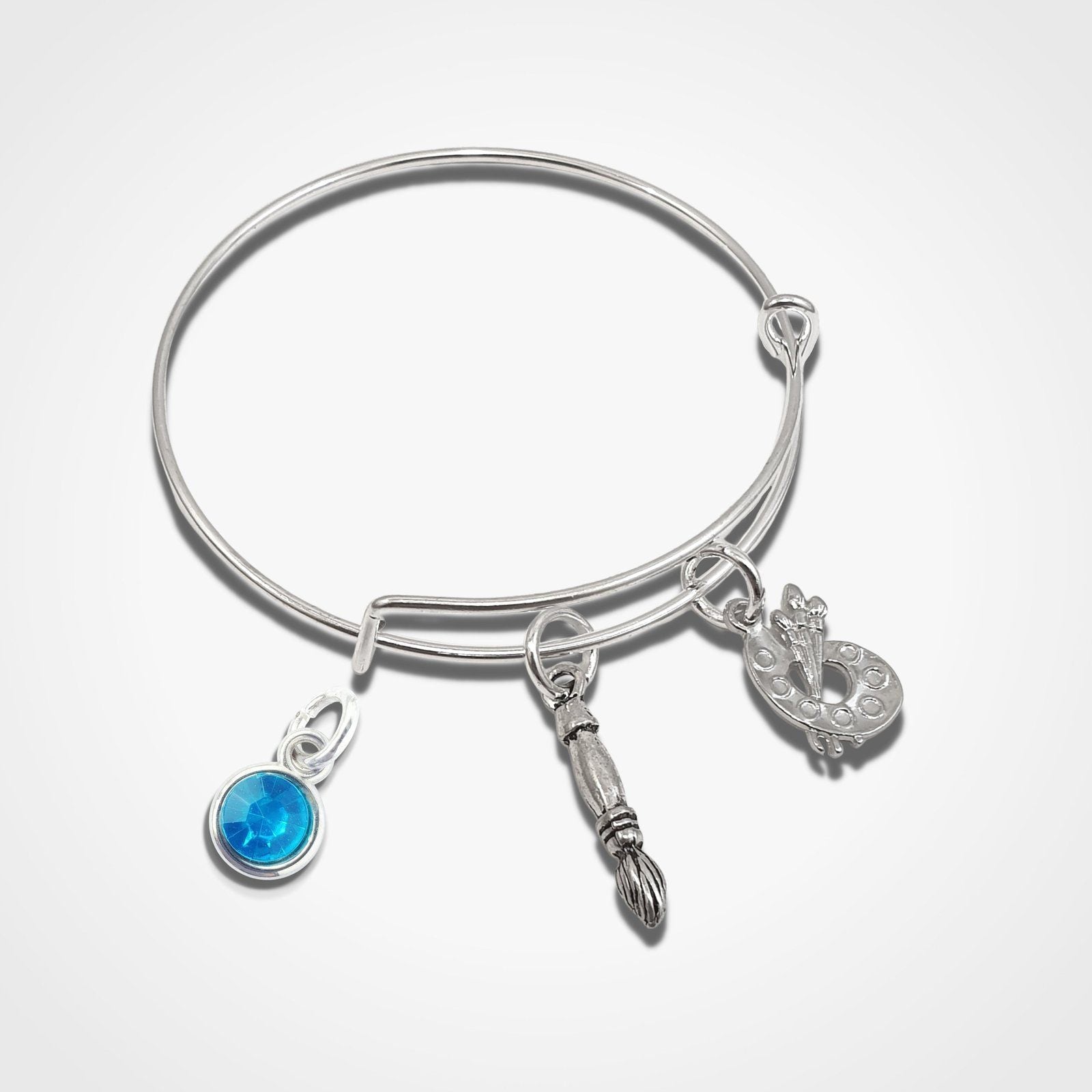 Artist Bangle Silver