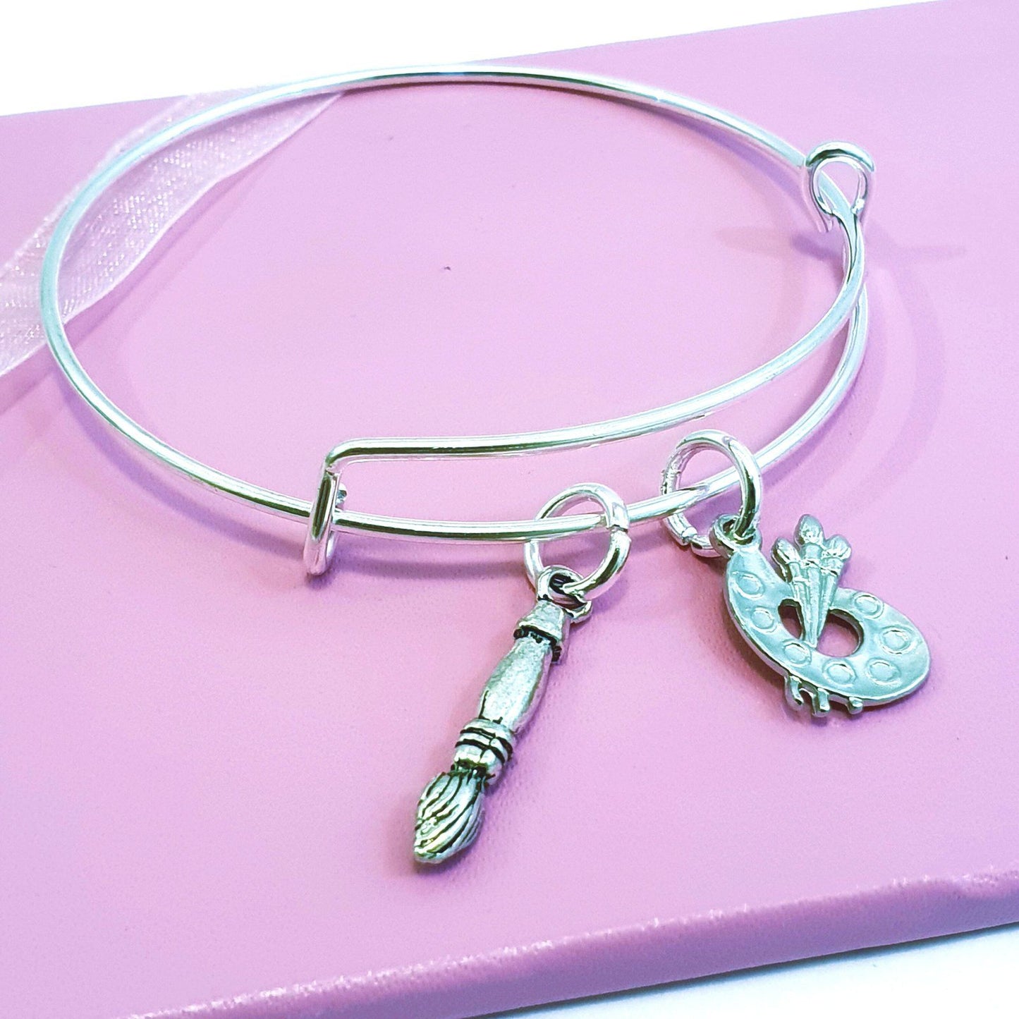 Artist Bangle Silver