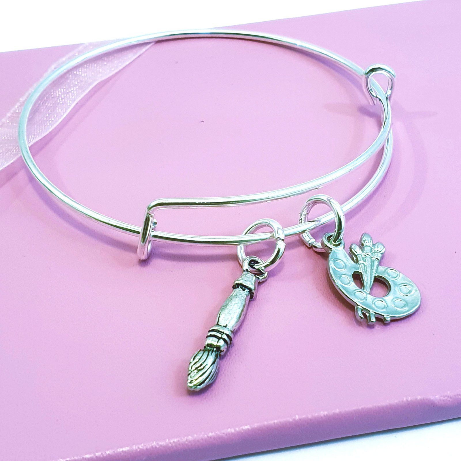 Artist Bangle Silver