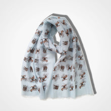 Load image into Gallery viewer, Beagle Dog Scarf Blue
