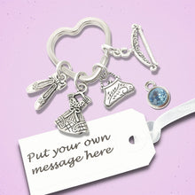 Load image into Gallery viewer, Best Friend Keyring Silver
