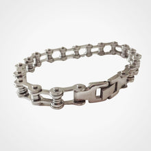 Load image into Gallery viewer, Bicycle Chain Bracelet Silver
