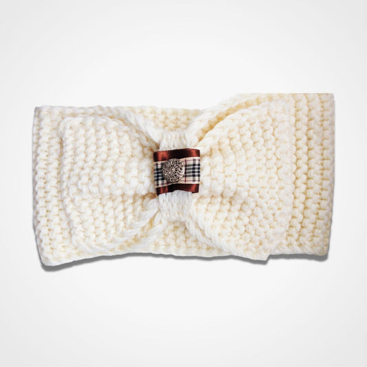 Big Bow Headband Cream