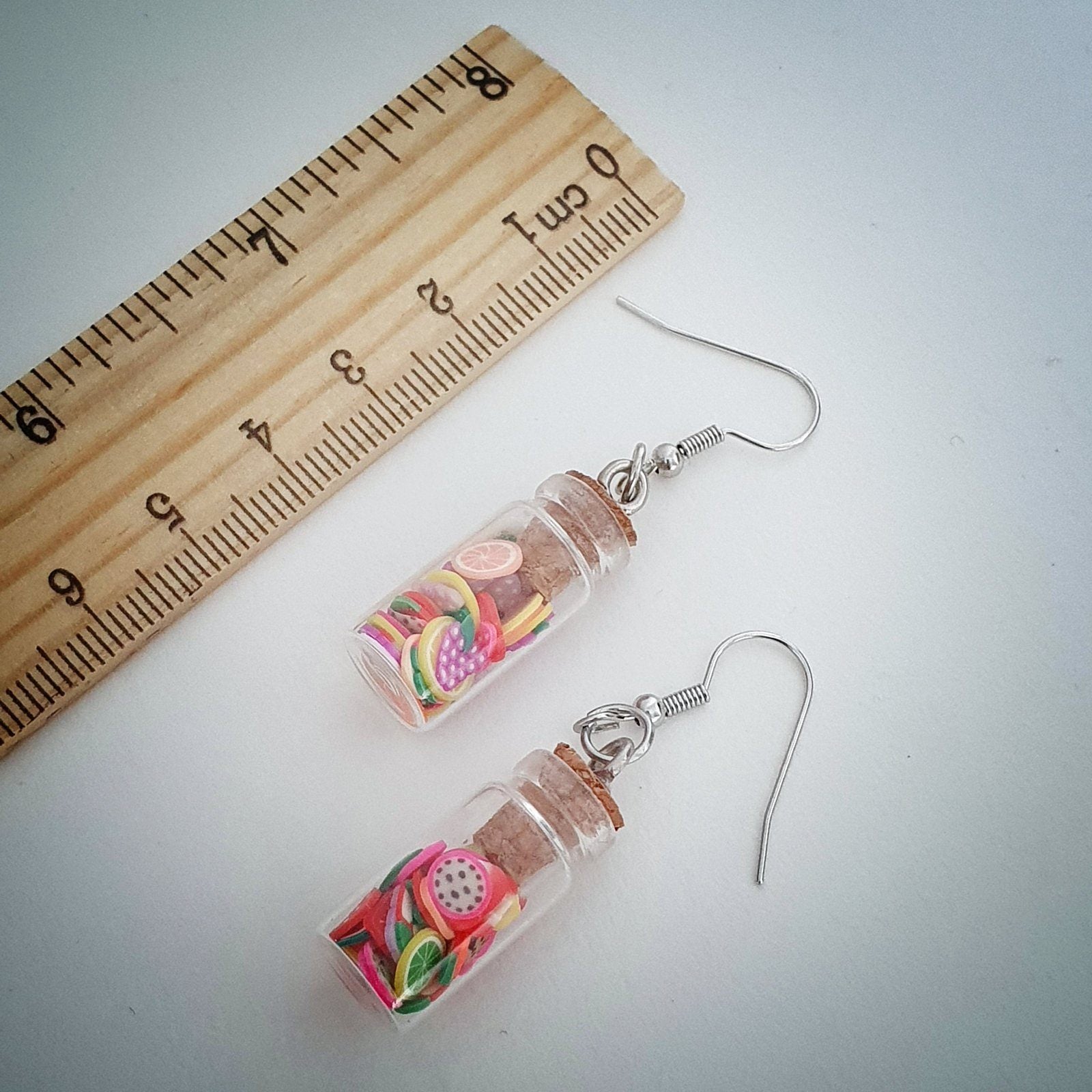 Candy Jar Earrings Silver