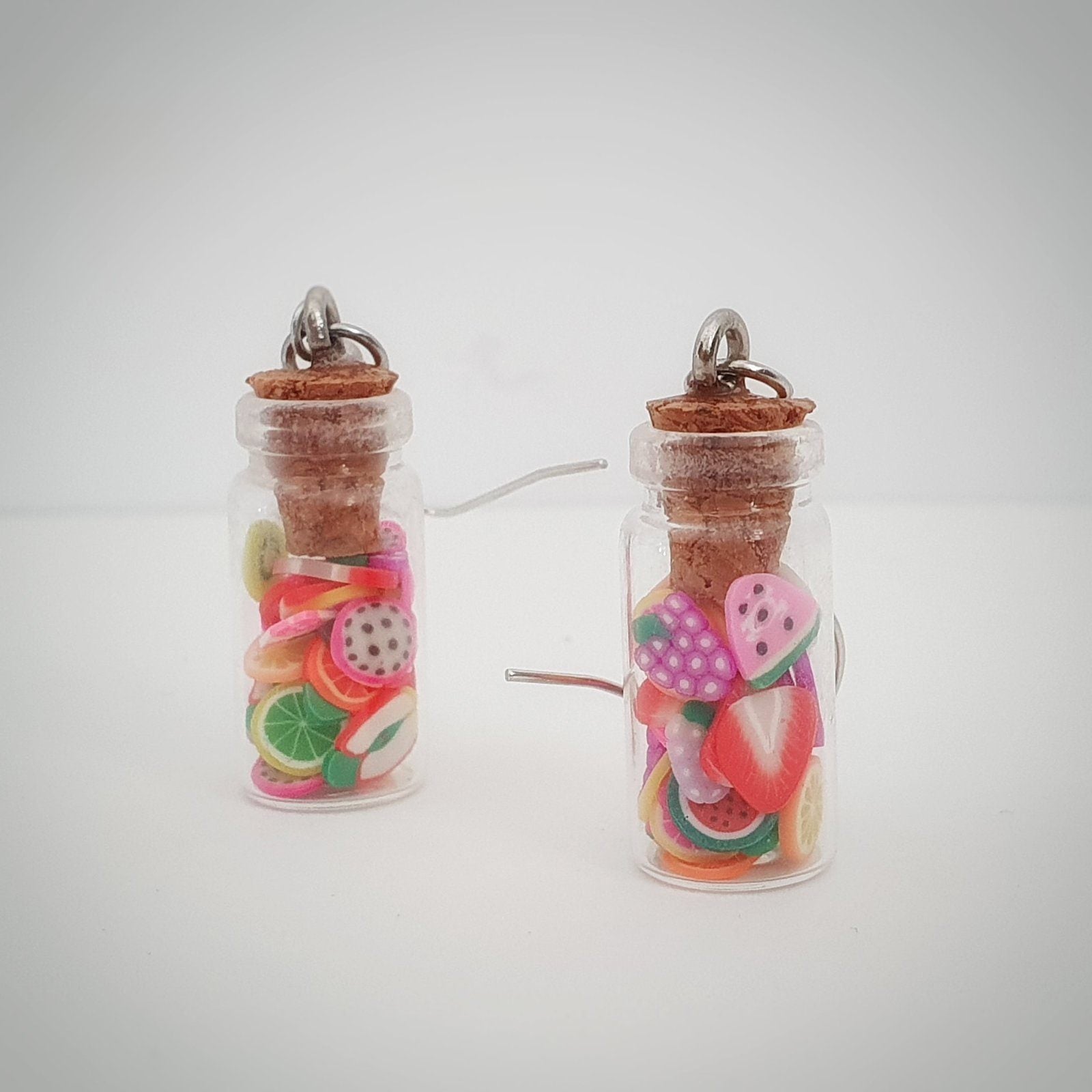 Candy Jar Earrings Silver