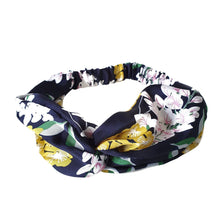 Load image into Gallery viewer, Cherry Blossom Headband Black
