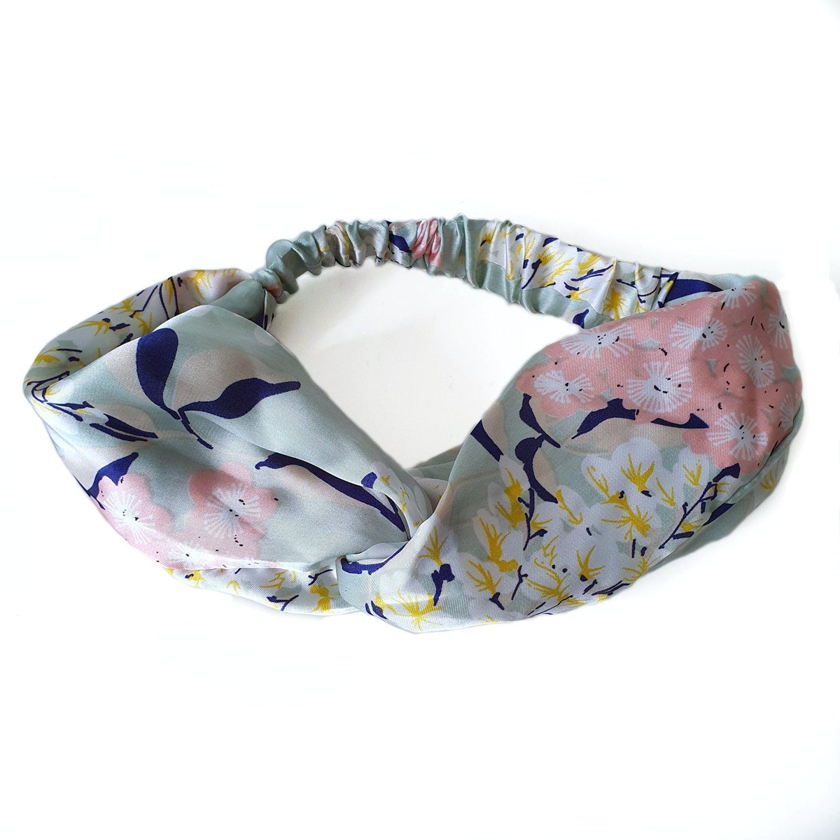 Cherry Blossom Headband Eau Nil