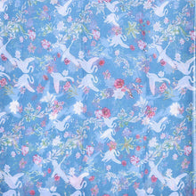 Load image into Gallery viewer, Chinoiserie Swan Scarf Blue
