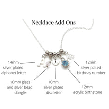 Load image into Gallery viewer, Coffee Cup Necklace Silver
