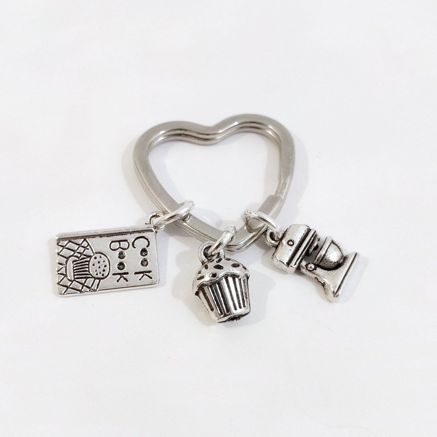 Cooks Keyring Silver