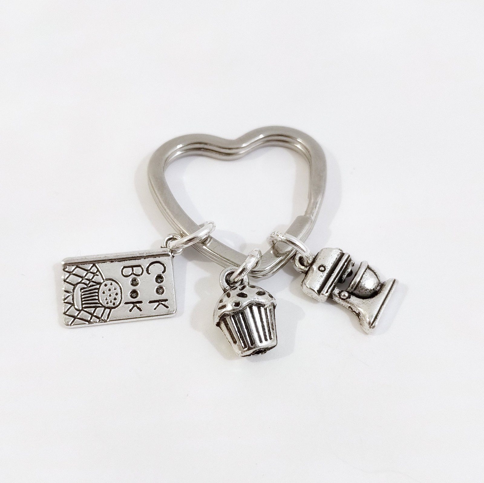 Cooks Keyring Silver