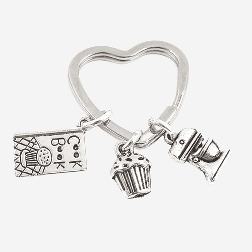 Cooks Keyring Silver