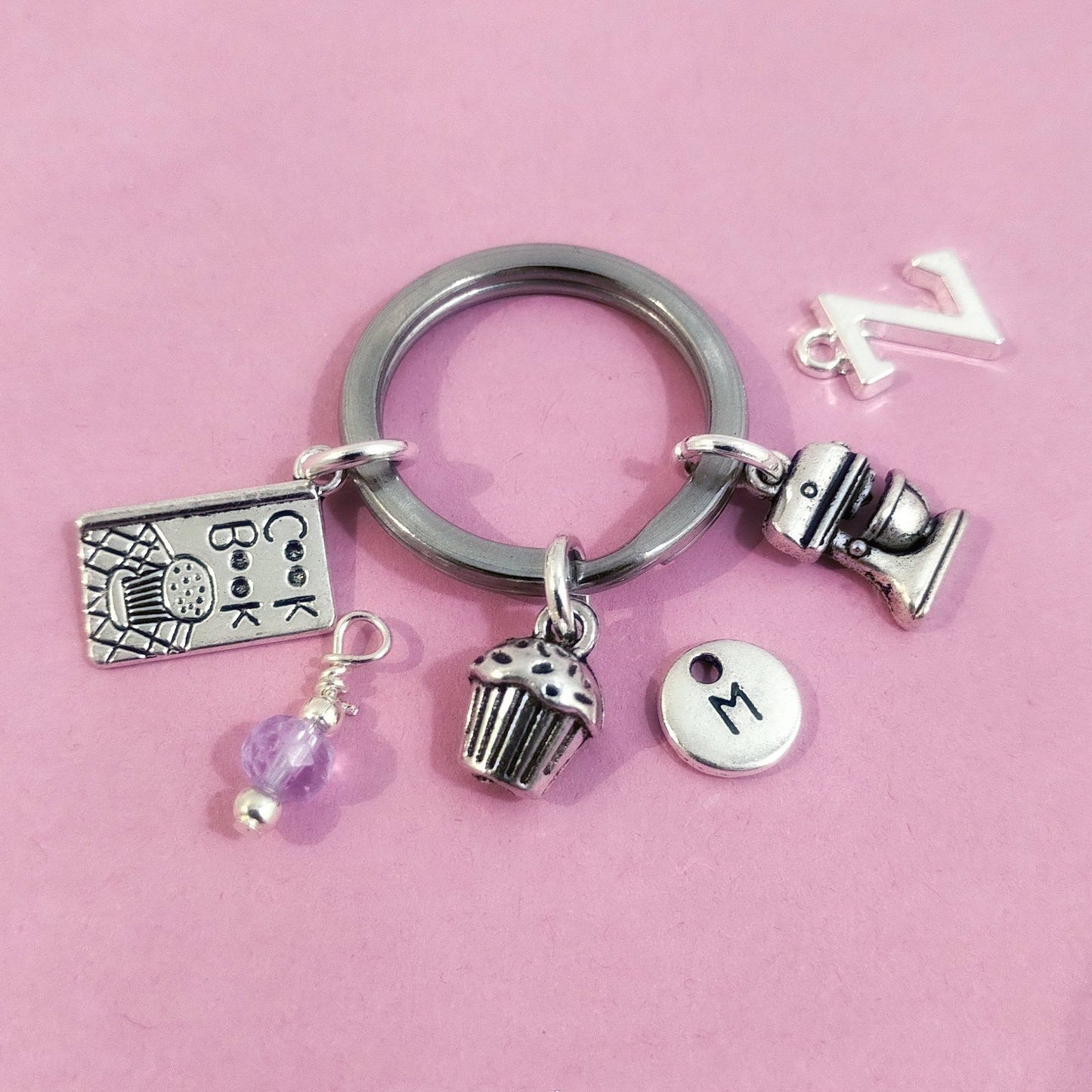 Cooks Keyring Silver