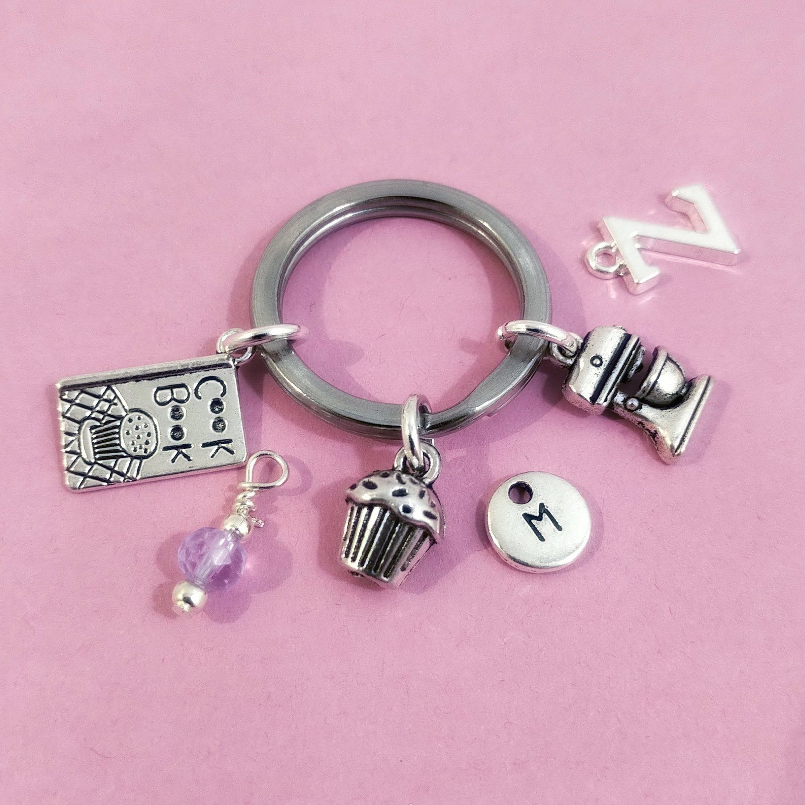 Cooks Keyring Silver