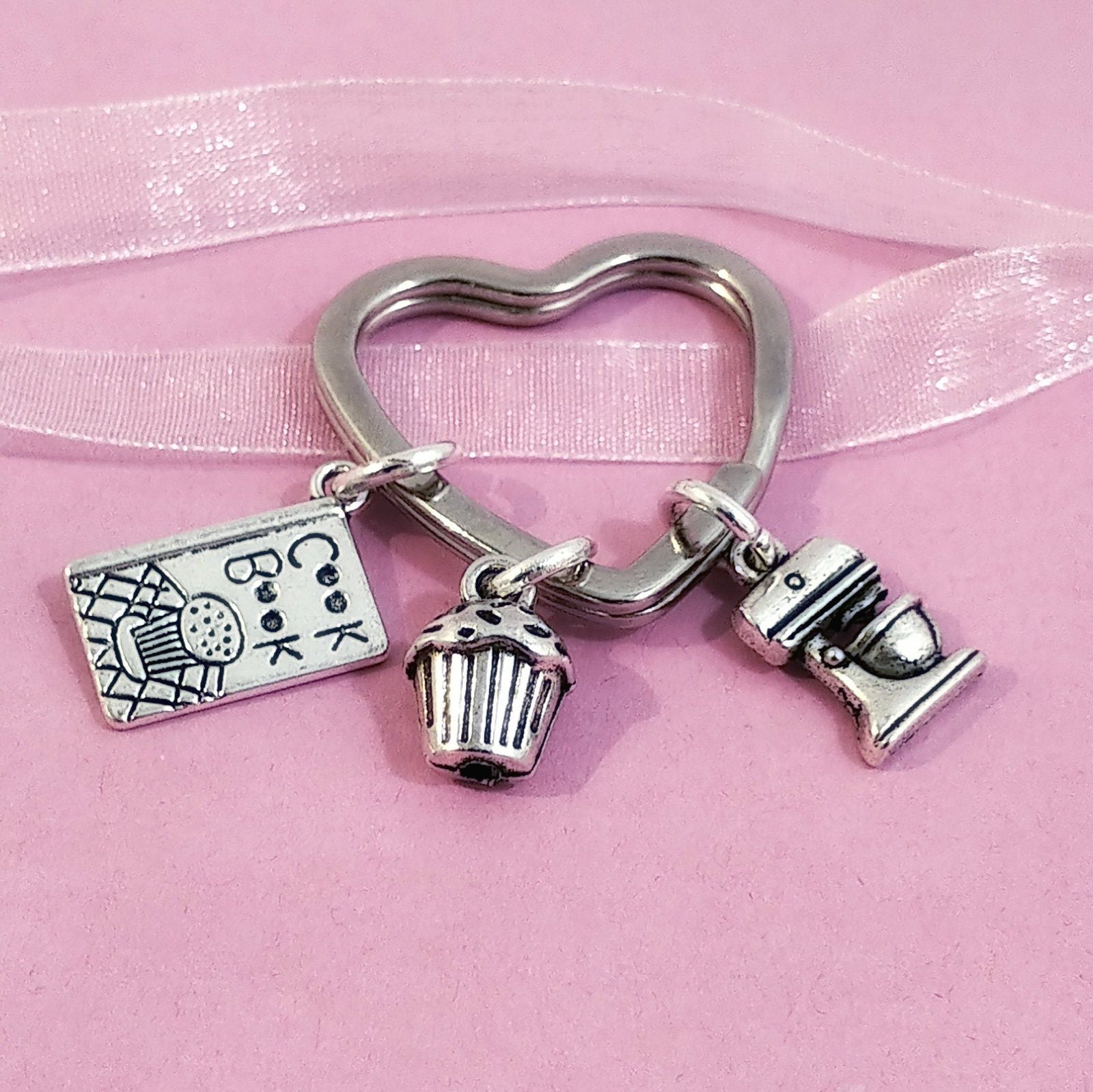 Cooks Keyring Silver