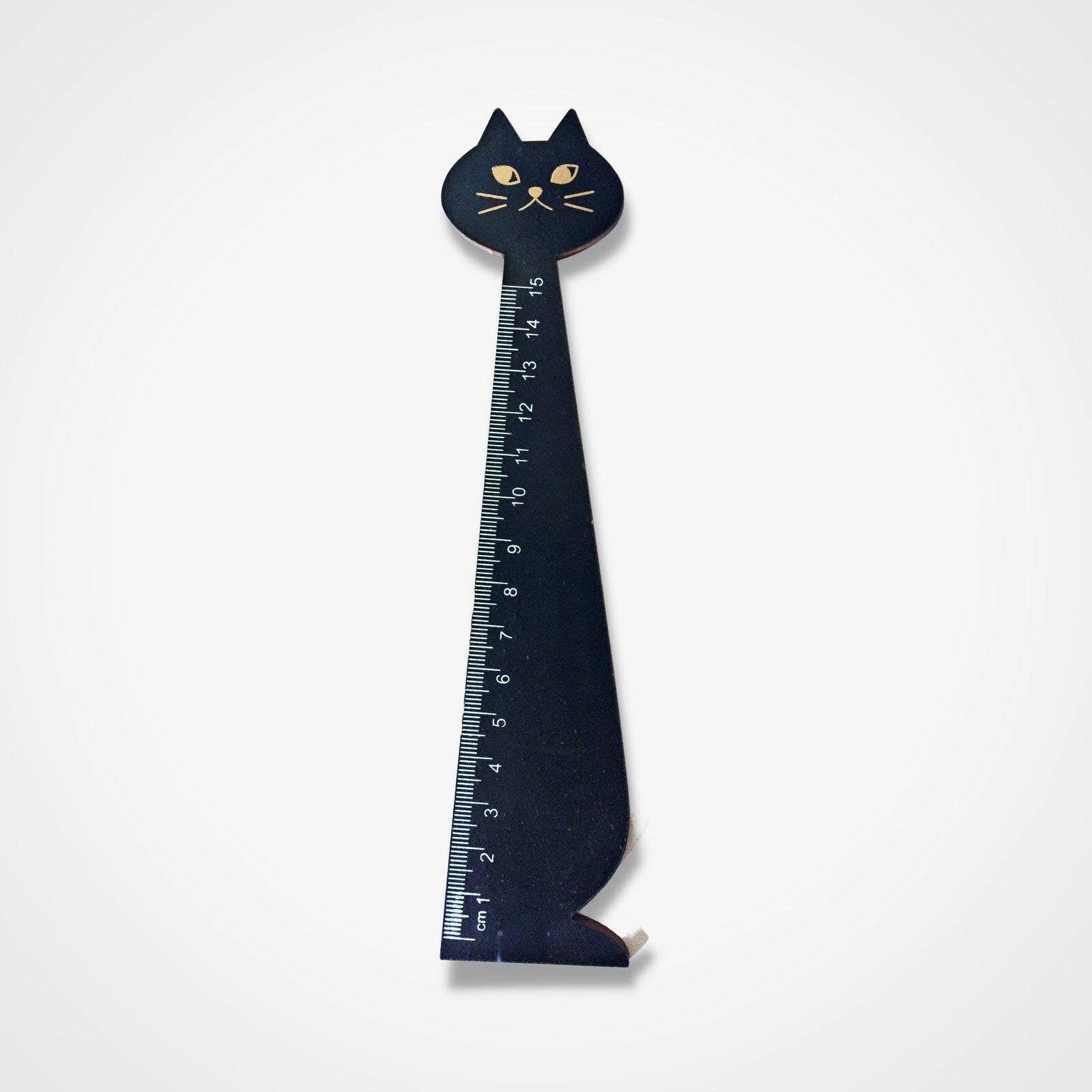 Cute Wooden Cat Ruler