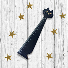Load image into Gallery viewer, Cute Wooden Cat Ruler
