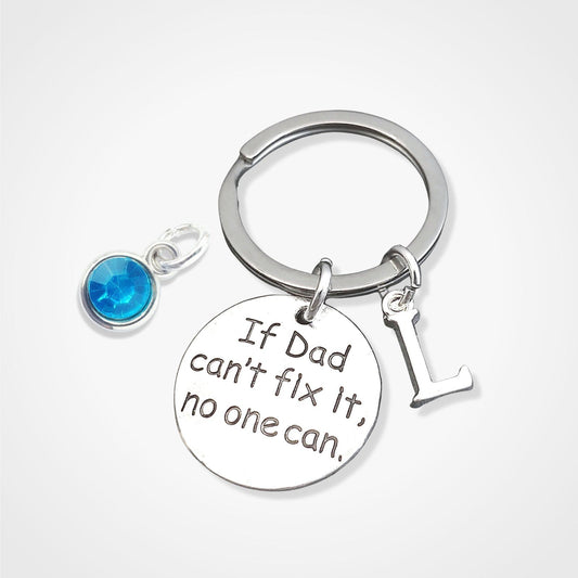 Dad Can Fix Keyring Silver