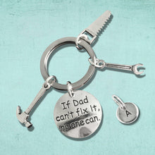 Load image into Gallery viewer, Dad Tools Keyring Silver
