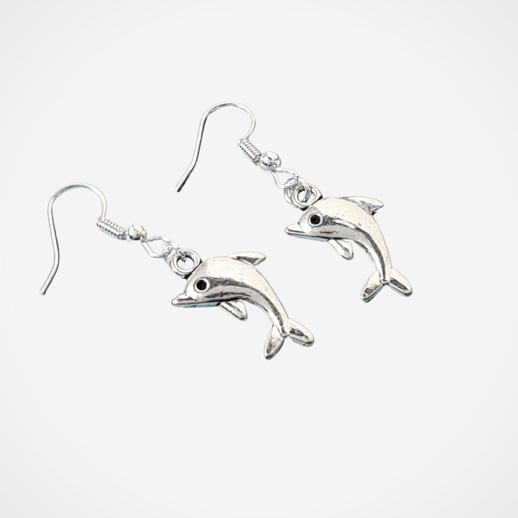 Dolphin Earrings Silver