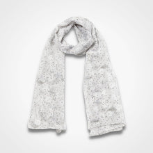 Load image into Gallery viewer, Flamingo Dotty Scarf Grey
