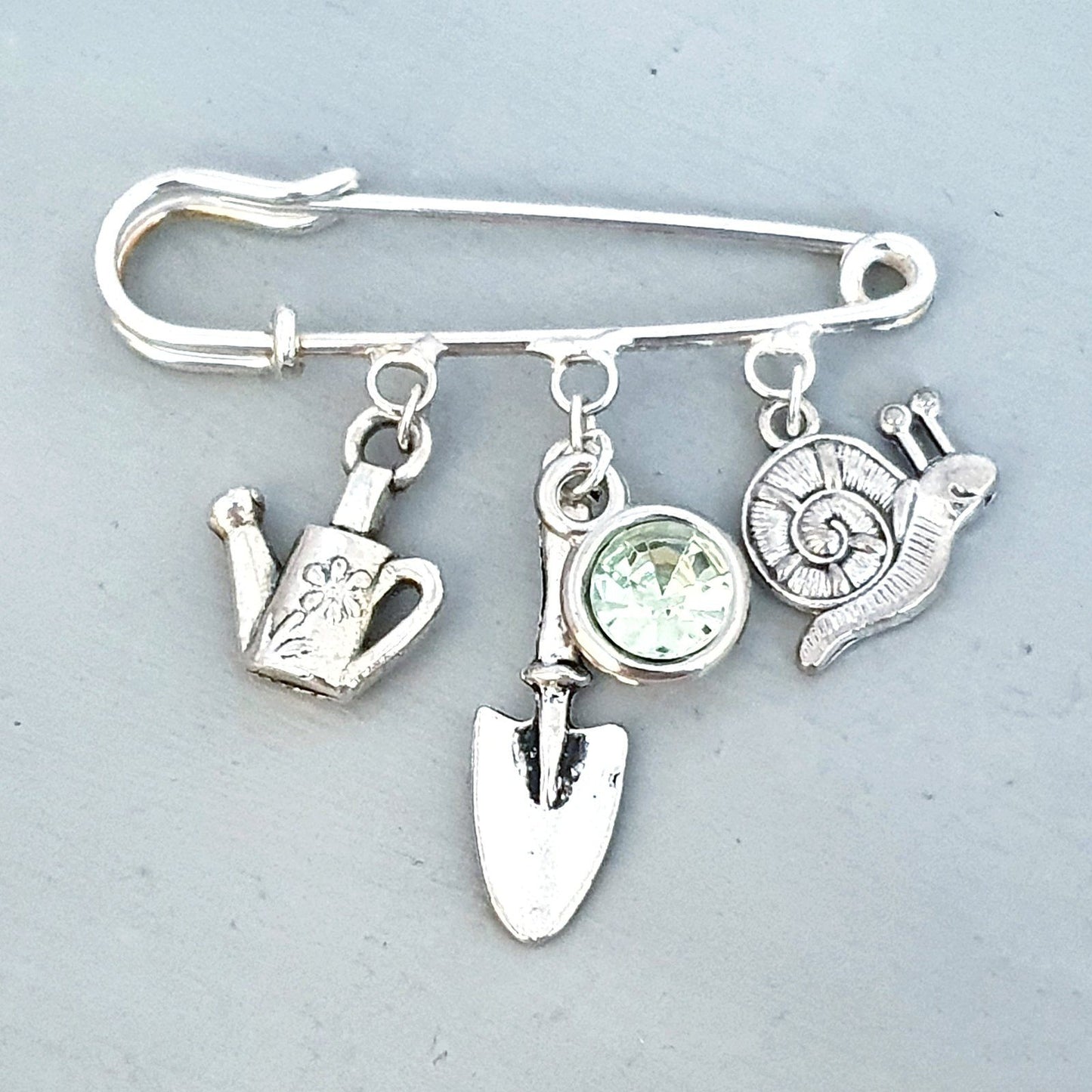 Garden Lover Brooch Silver