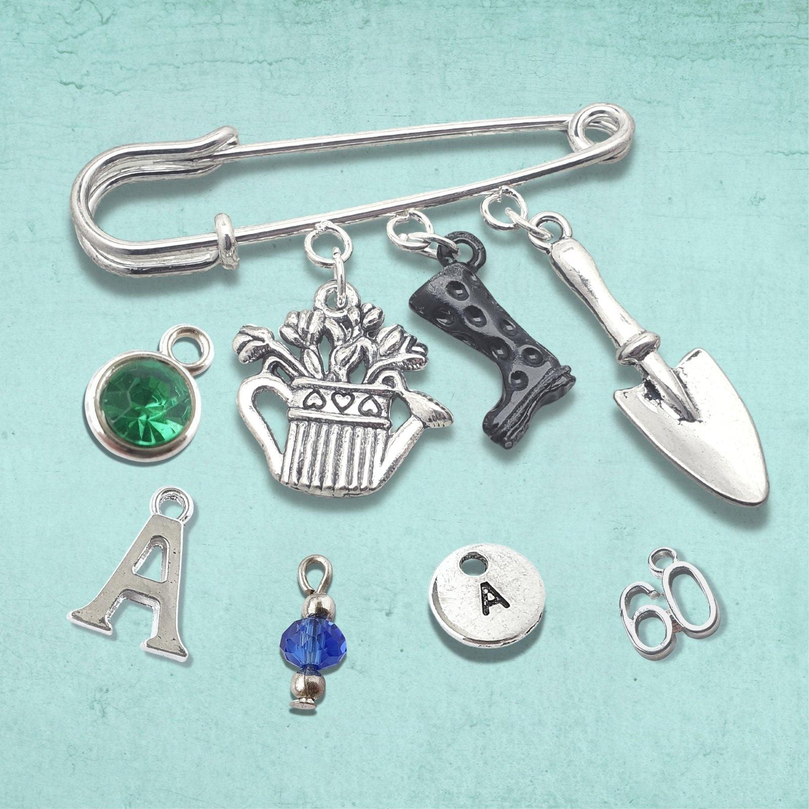 Garden Lover Brooch Silver