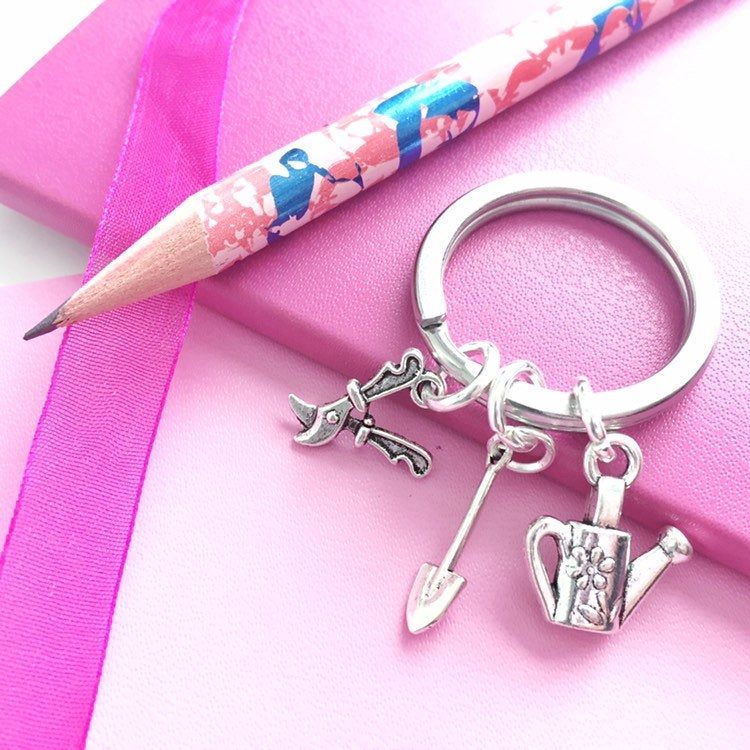 Gardener Keyring Silver