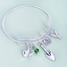 Load image into Gallery viewer, Gardeners Bangle Silver
