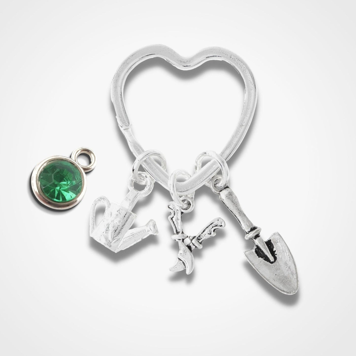 Gardeners Keyring Silver