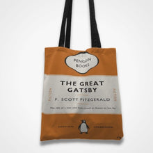 Load image into Gallery viewer, Great Gatsby Tote Bag Orange
