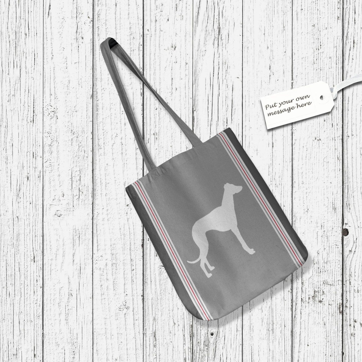 Greyhound Tote Grey