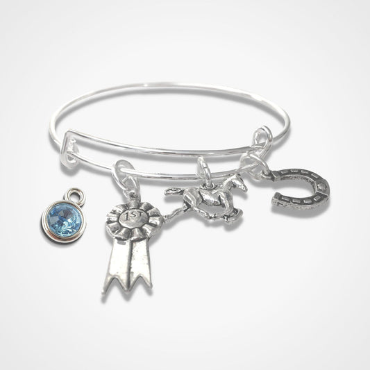 Horse Lover Bracelet Silver