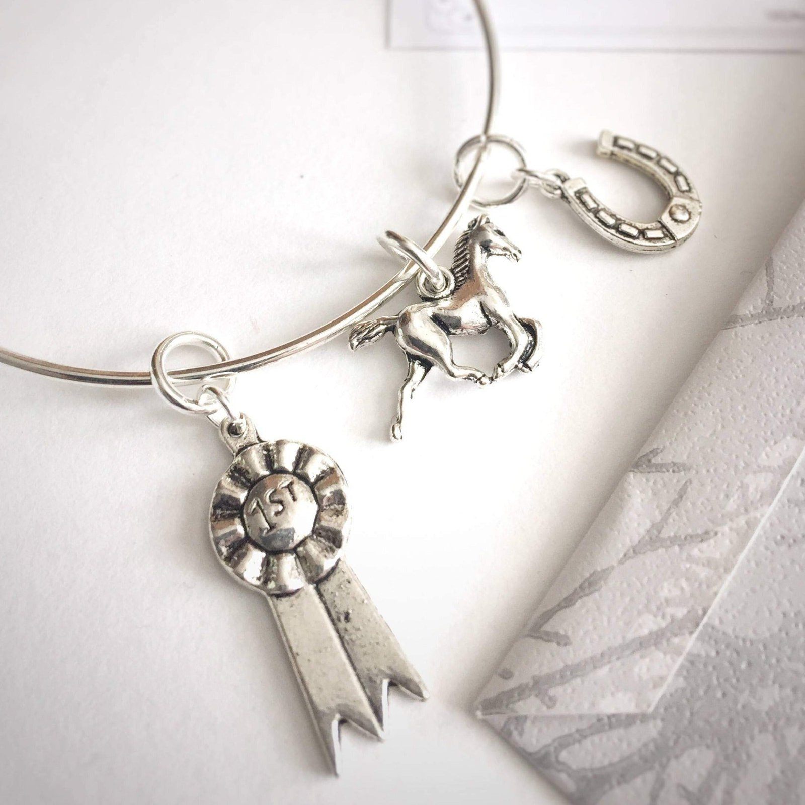 Horse Lover Bracelet Silver