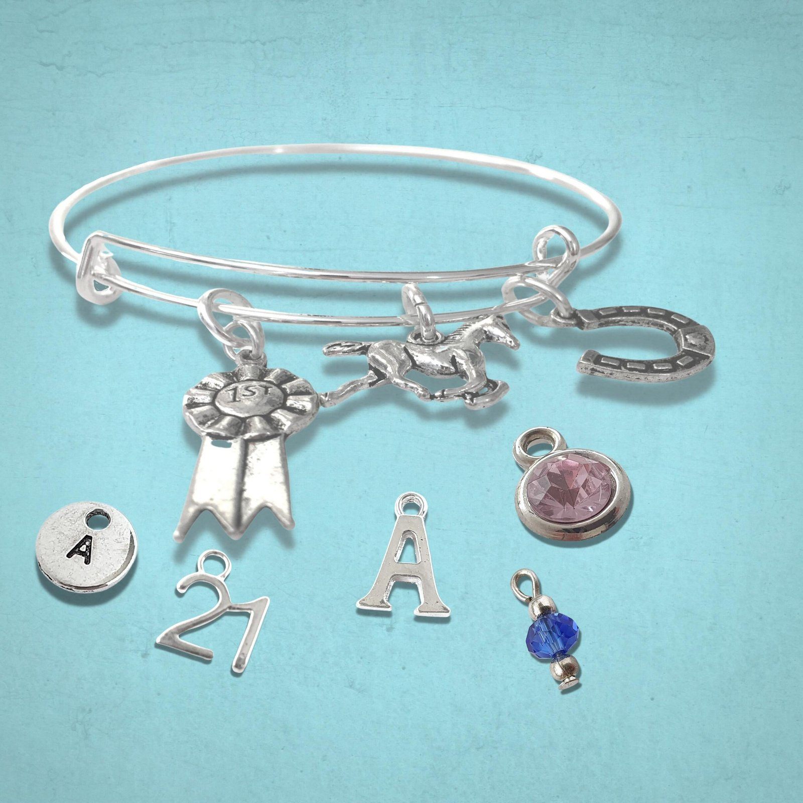 Horse Lover Bracelet Silver