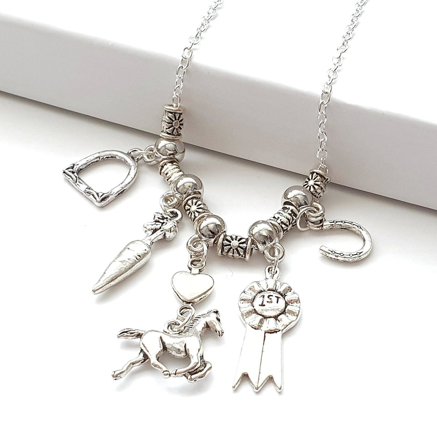 Horse Lovers Necklace Silver